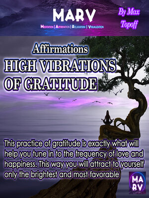 cover image of Affirmations High Vibrations of Gratitude